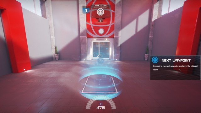 Screenshot: Lawbreakers Tutorial