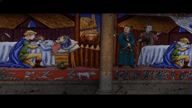 Zwischensequenzen in Die Siedler 5 erinnern an mittelalterliche Gemälde