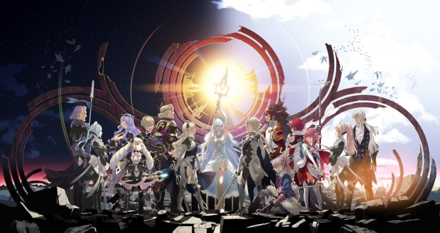 Screenshot: Fire Emblem Fates - Offizielles Bild der wichtigsten Charaktere